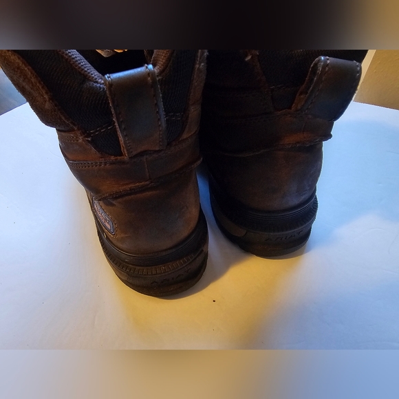 Ariat Mens 10.5D Composite Toe Waterproof Leather Work Boot Broken In Heavy Wear main image 6